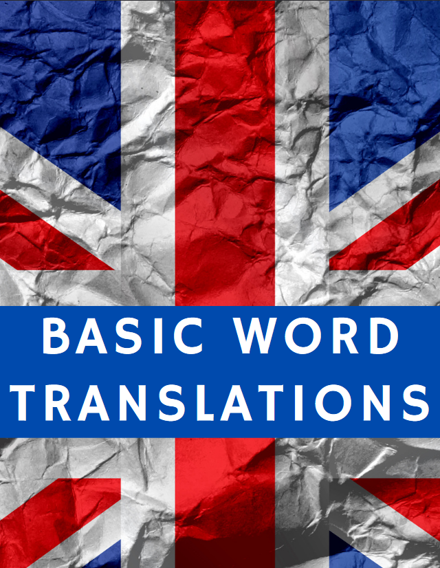 Basic Word Translations