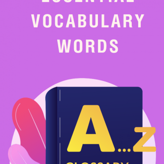 Essential vocabulary words