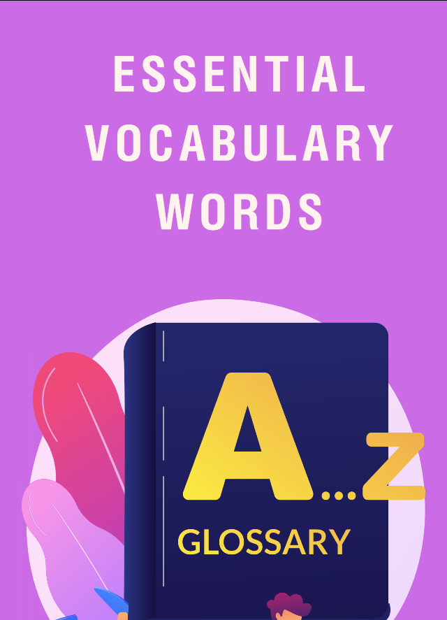 Essential vocabulary words