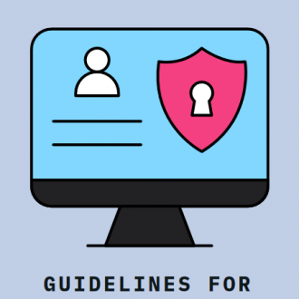 Guidelines for staying safe online