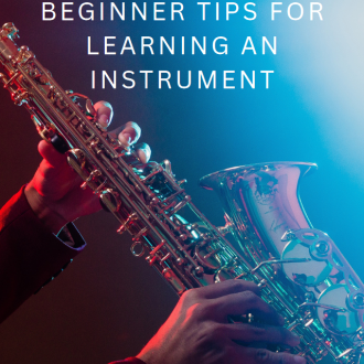 Beginner tips for learning an instrument